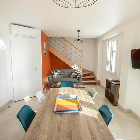 Le Commodore Maison Avec Piscine/parking/wifi/plages 5kms 別荘 レ・マトゥ