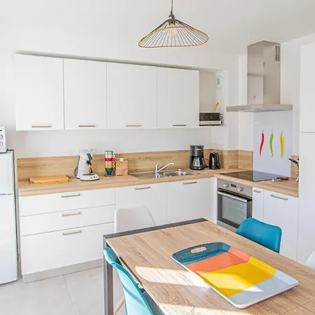 度假居 Le Commodore Maison Avec Piscine/parking/wifi/plages 5kms