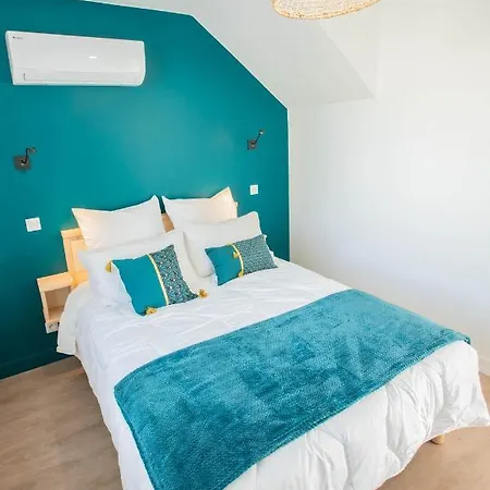 Le Commodore Maison Avec Piscine/parking/wifi/plages 5kms 別荘 *