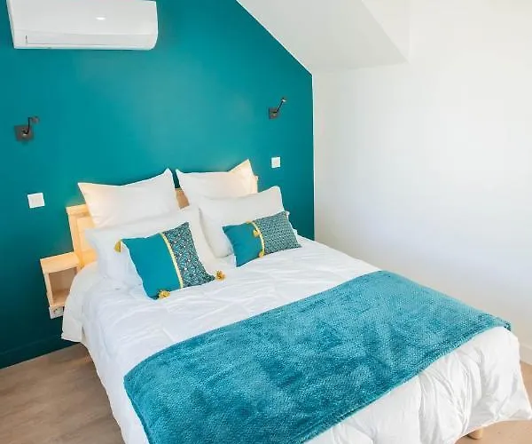 Le Commodore Maison Avec Piscine/parking/wifi/plages 5kms Semesterbostad *